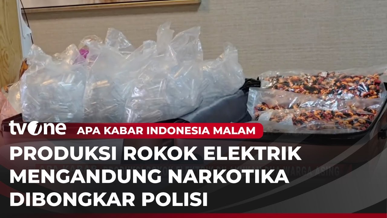 BNN dan Bea Cukai Gerebek Apartemen Produksi Rokok Elektrik Mengandung Narkoba | AKIM tvOne