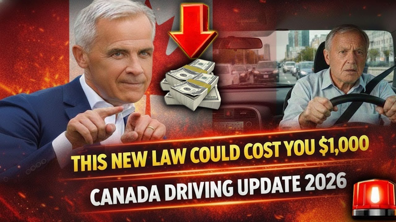 New Driving Rules in Canada(2026 Update)🚨 New Law That Could Cost You $1,000