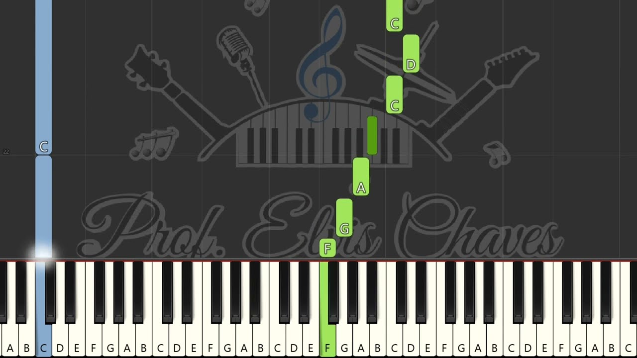 🎹 Spanish eyes - 6240 - Elvis Presley - Tutorial Teclado Fácil