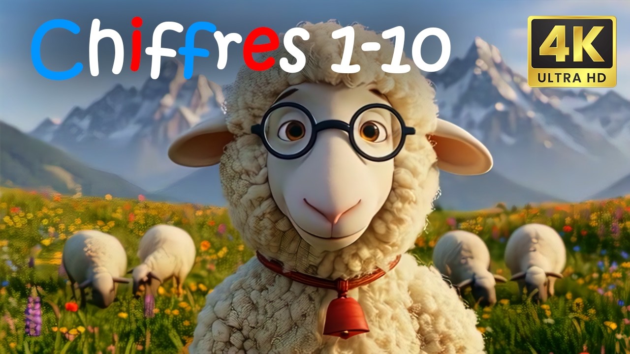 4. Numbers 1-10 🇫🇷 Sing and Count | Learn French: for Kids