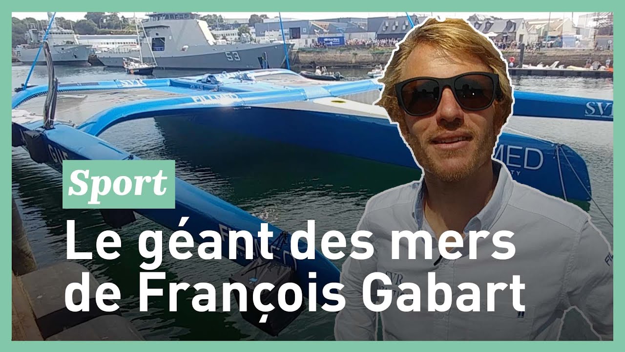 François Gabart nous présente son trimaran Ultim SVR-Lazartigue