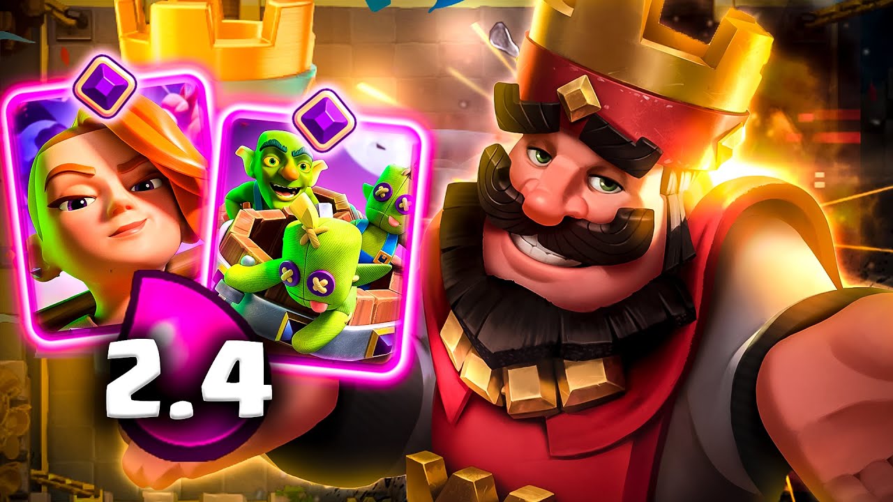 MAZO LOG BAIT *2.4* ROTÍSIMO - TOP CLASH ROYALE!