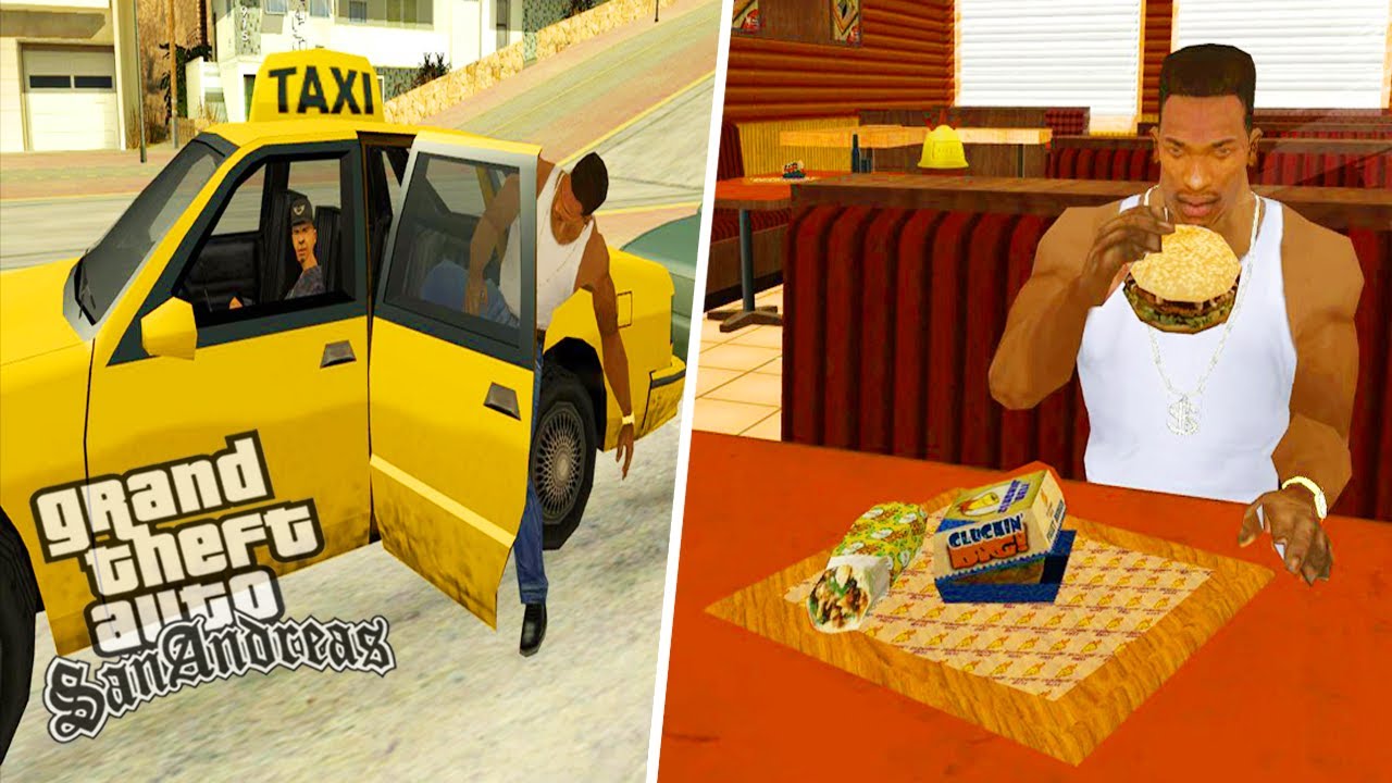 أفضل 5 مودات تجعل من لعبة قراند سان اندرياس أكثر واقعية || GTA San Andreas 5 Awesome Mods realistic