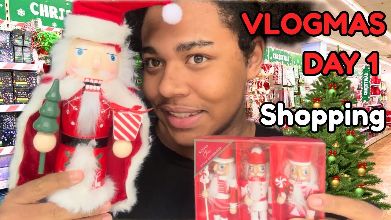 I SPENT TOO MUCH… Christmas Decor Shopping 🎄| Vlogmas Day 1 