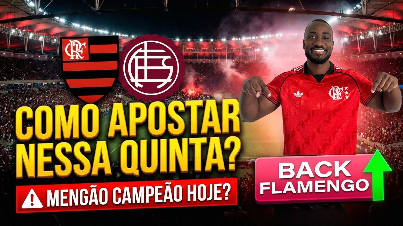 FLAMENGO CAMPEÃO? O PLANO PARA A FINAL DA RECOPA E LIGA EUROPA! (26/02)