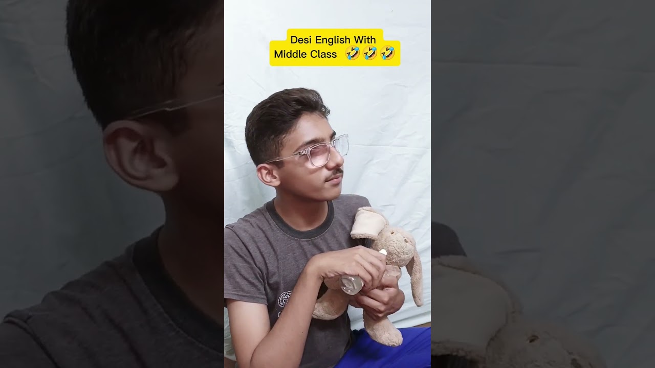 Desi English With Middle Class 🤣 | Funny English Comedy Short | 