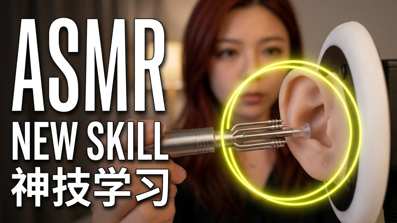 小黄瓜zyra ASMR帮女友掏耳朵的另类教程，绝无仅有的神技学习了！