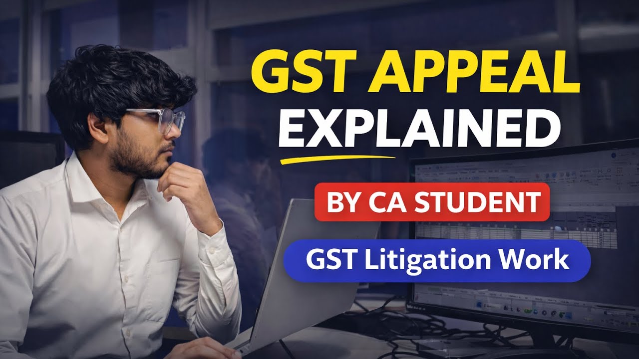GST Appeal Explained By CA Student | Complete Appeal & Litigation Process | Articleship | IDT Domain