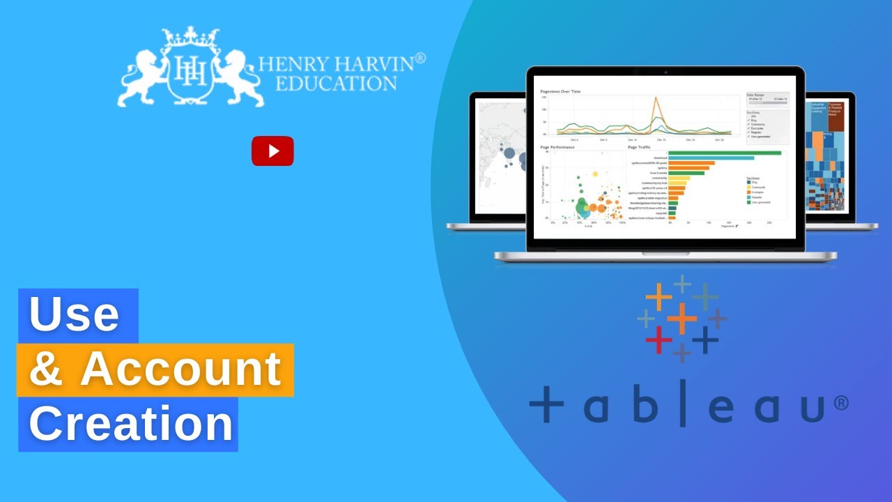 Tableau Online - Use & Account Creation | Best Tableau Course Tutorial For Beginners | @henryharvin