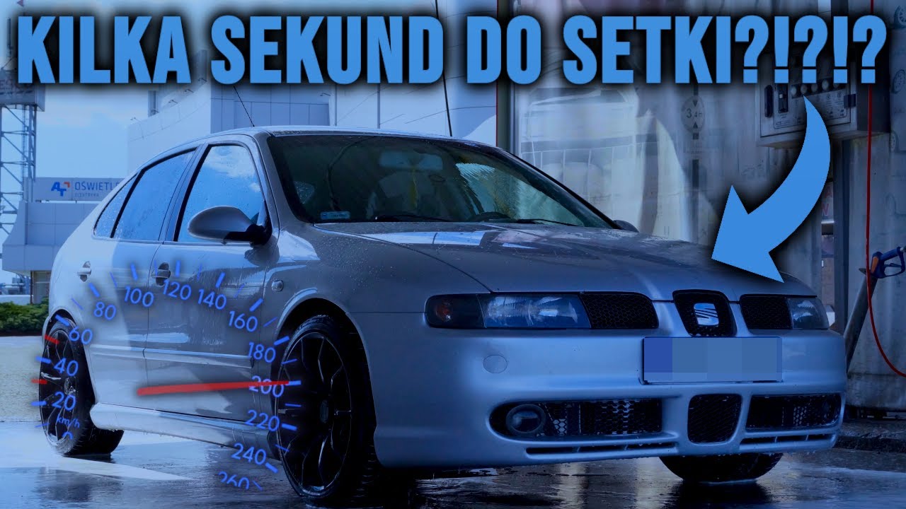 SPRAWDZAM PRZYSPIESZENIE 0-100 i 100-200 KM/H | Seat Leon Top Sport