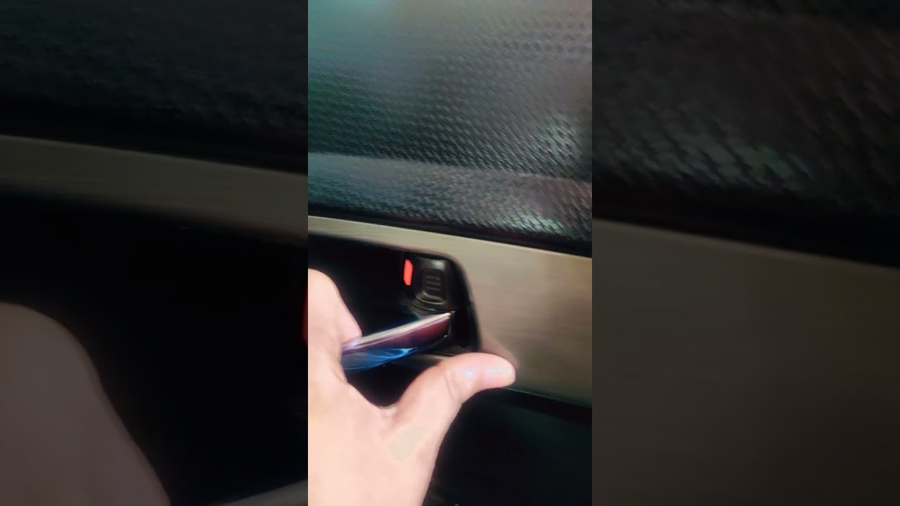 How to Open Car Door from Inside #viralvideo #4/&infin; days