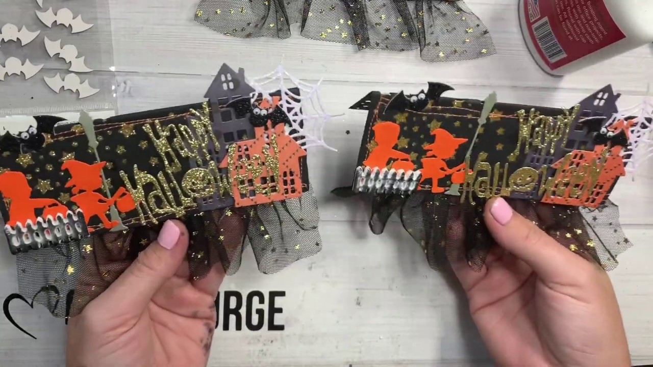 Craft with me: Halloween Bag Toppers!