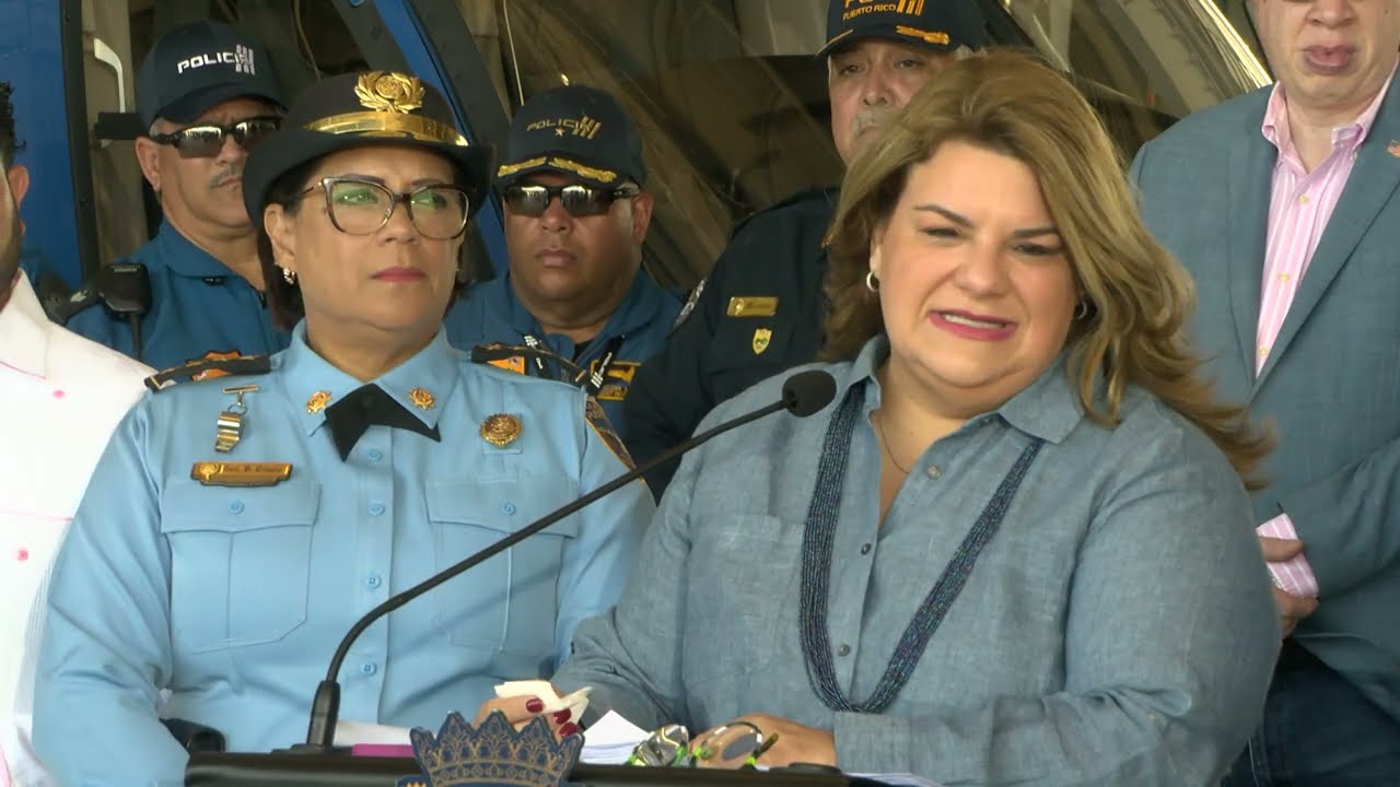Gobernadora entrega multimillonario equipo a la Policía de Puerto Rico