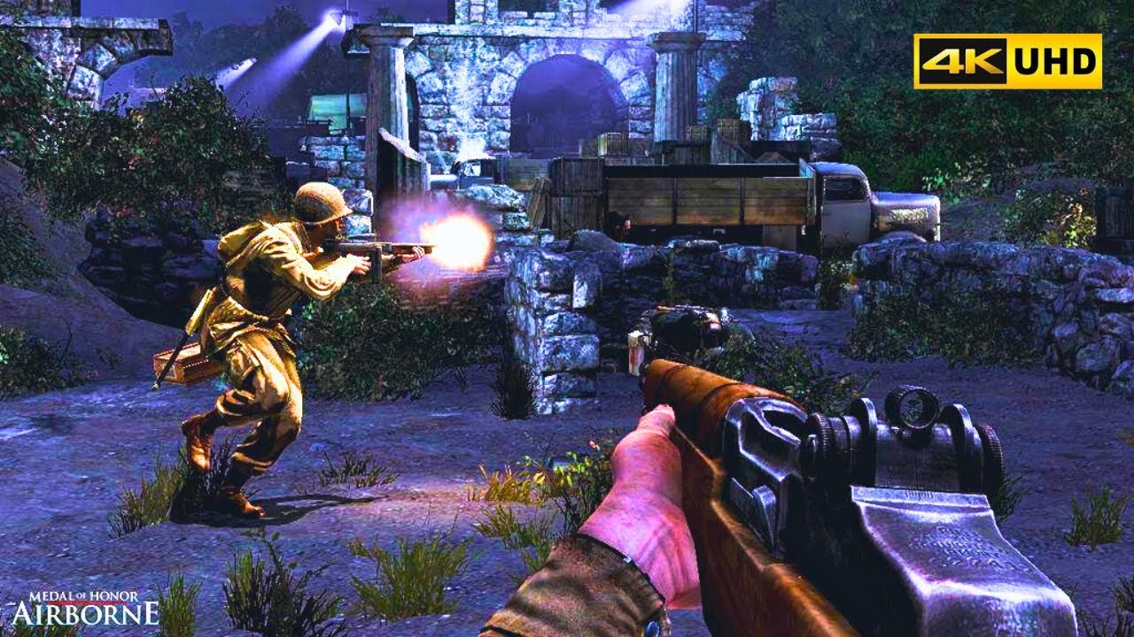Operation Avalanche | 4K Ultra Graphics | Medal Of Honor Airborne