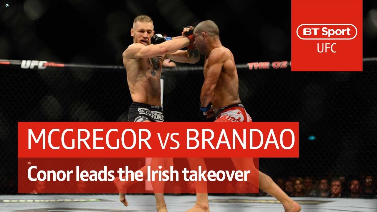 Conor McGregor vs Diego Brandão (full fight) | The Irish weren't here to take part...