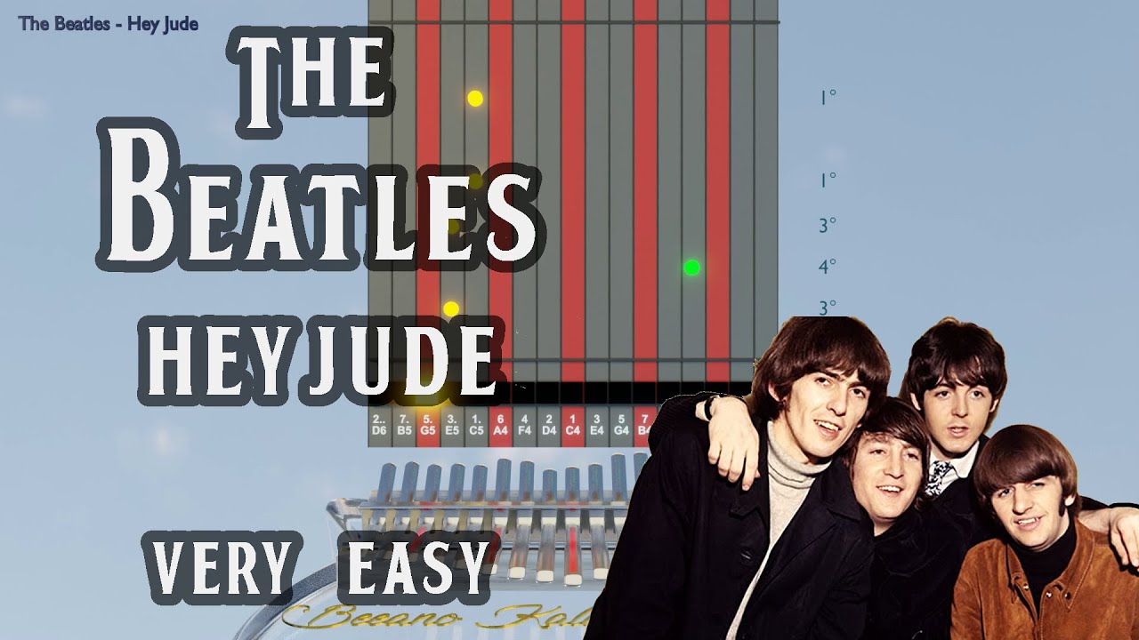 Kalimba tutorial with tabs: The Beatles - Hey Jude
