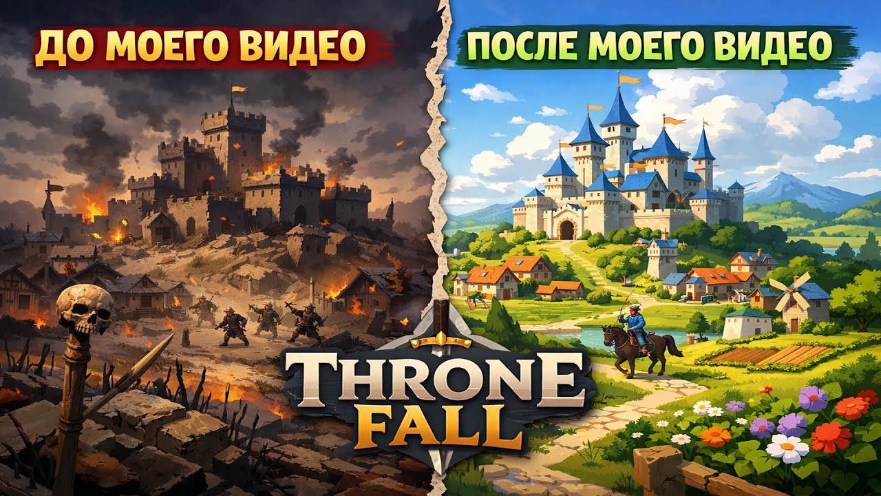 ОШЫБКИ КОТОРЫЕ СОВЕРШАЮТ 99% ИГРОКОВ В THRONE FALL 4 ЧАСТЬ