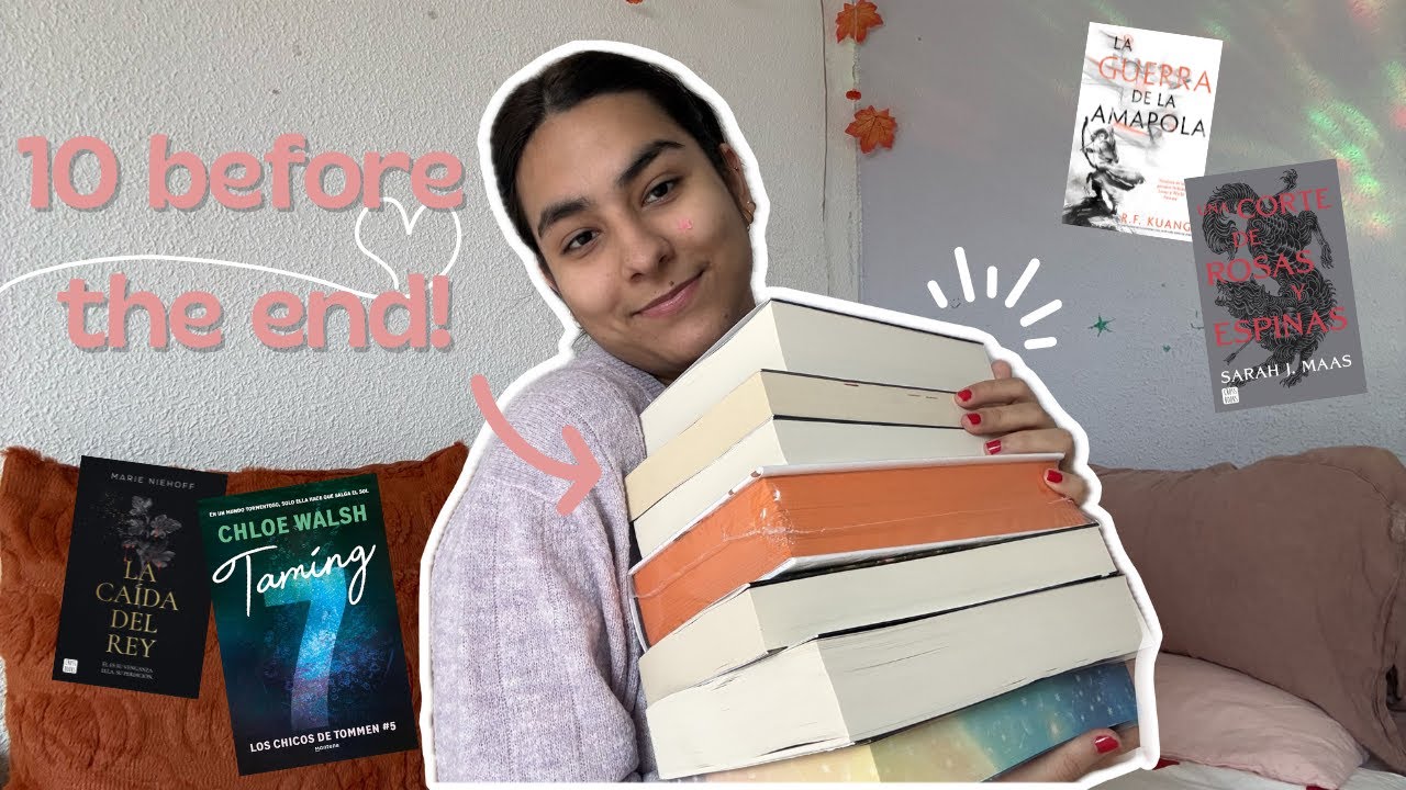 10 libros que quiero leer ANTES de 2026 🔚