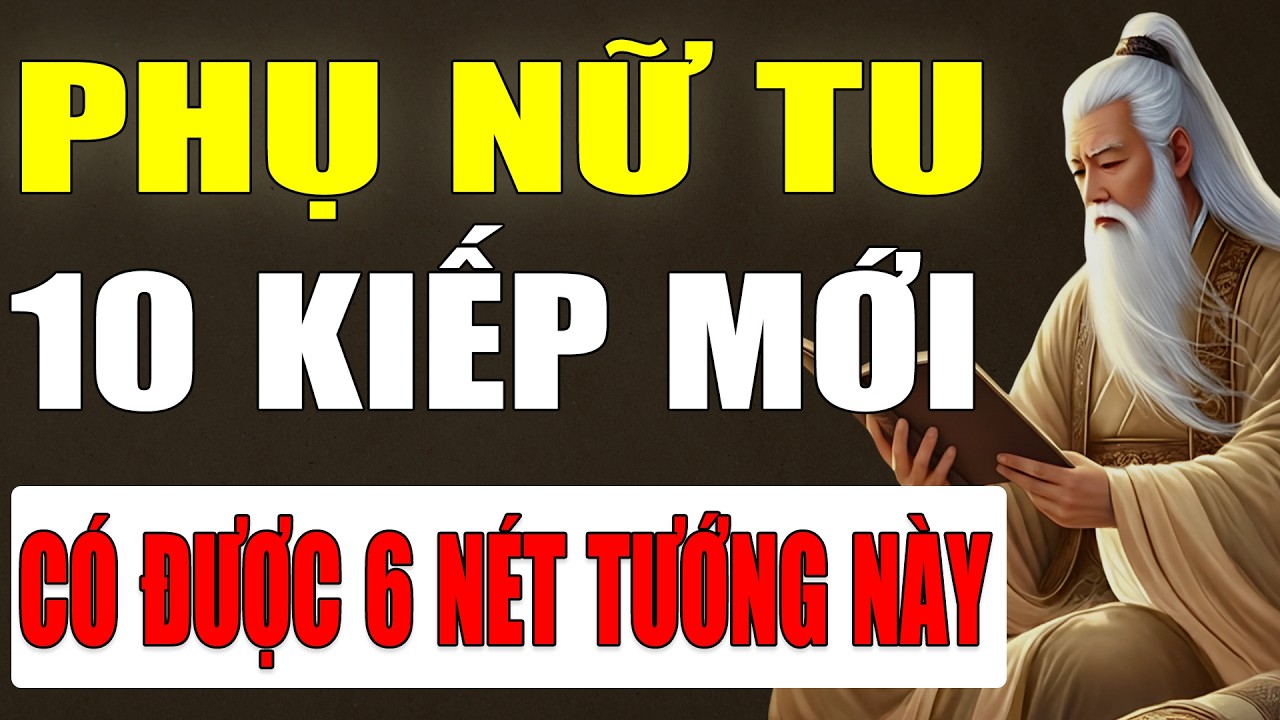 Cổ Nhân Tiết Lộ: 6 Nét Tướng Phụ Nữ Tu 10 Kiếp Mới Gặp Được, Phúc Tướng Từ Tâm.