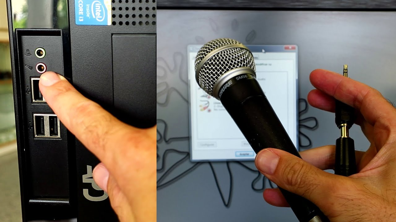 ¿SE PUEDE CONECTAR UN MICRÓFONO DINÁMICO PROFESIONAL A LA ENTRADA DE MICRÓFONO MINIJACK DEL PC?