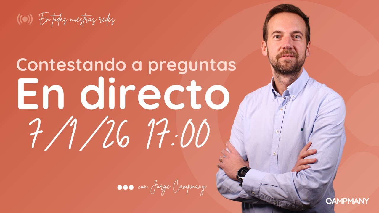 🔴 EN DIRECTO ¡Resuelve dudas laborales y de Seguridad Social con Jorge! 7/1/26 a las 17:00