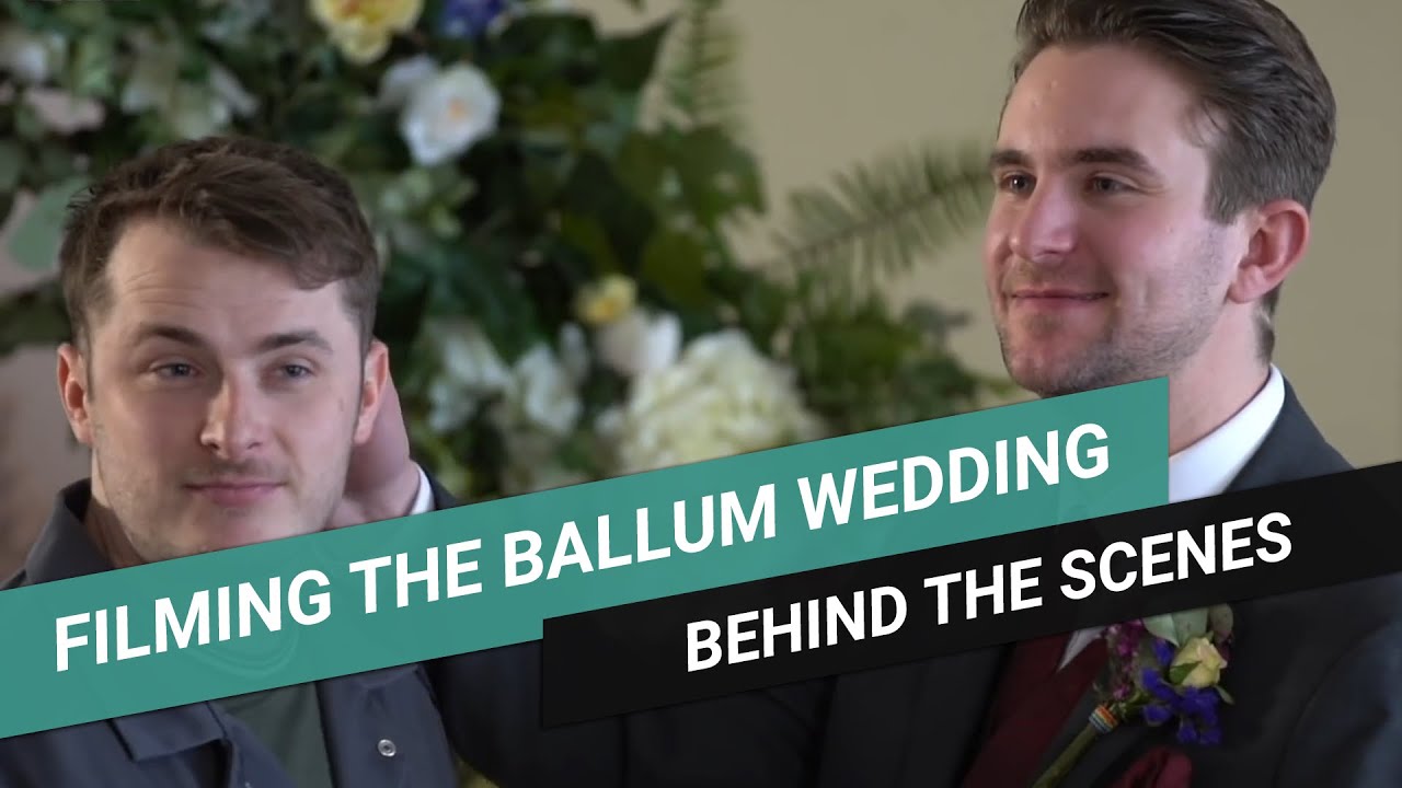 Behind the Scenes of the Ballum Wedding with Tony & Max