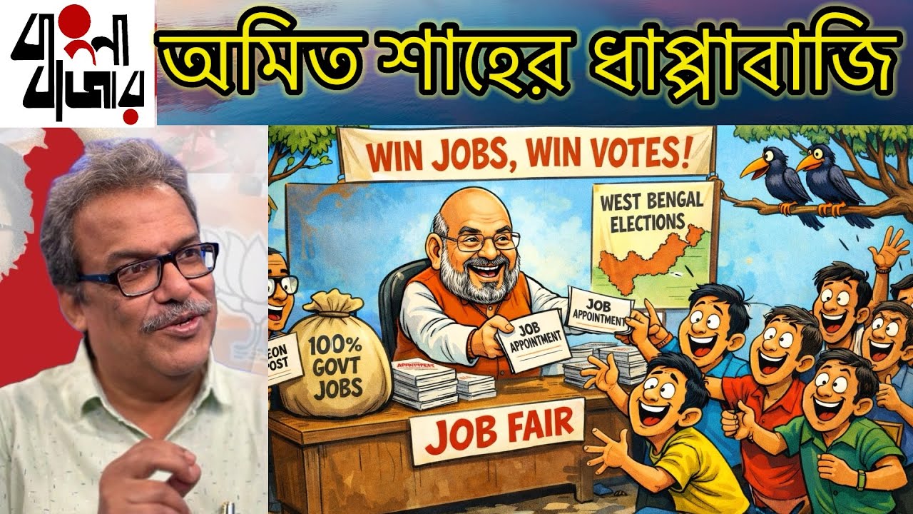 ধাপ্পাবাজ অমিত শাহের মিথ‍্যে ফাঁস। 
