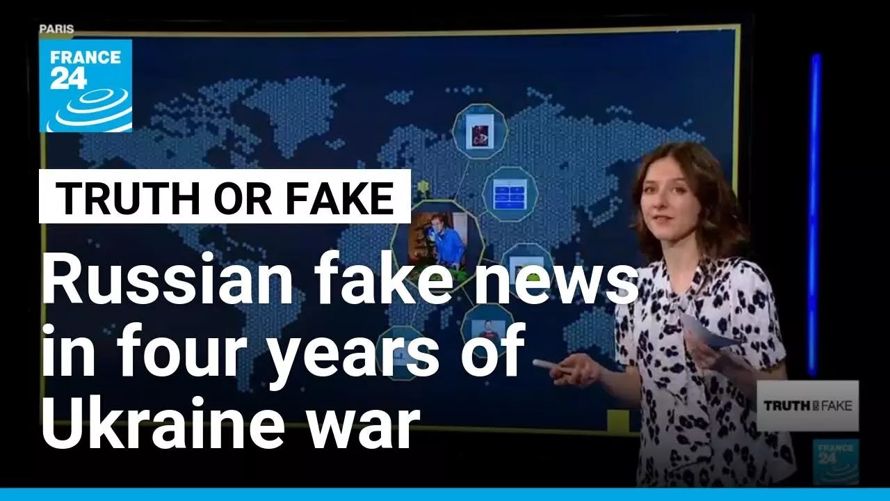 How Russia has finetuned its disinformation campaign in 4 years of Ukraine war • FRANCE 24 English