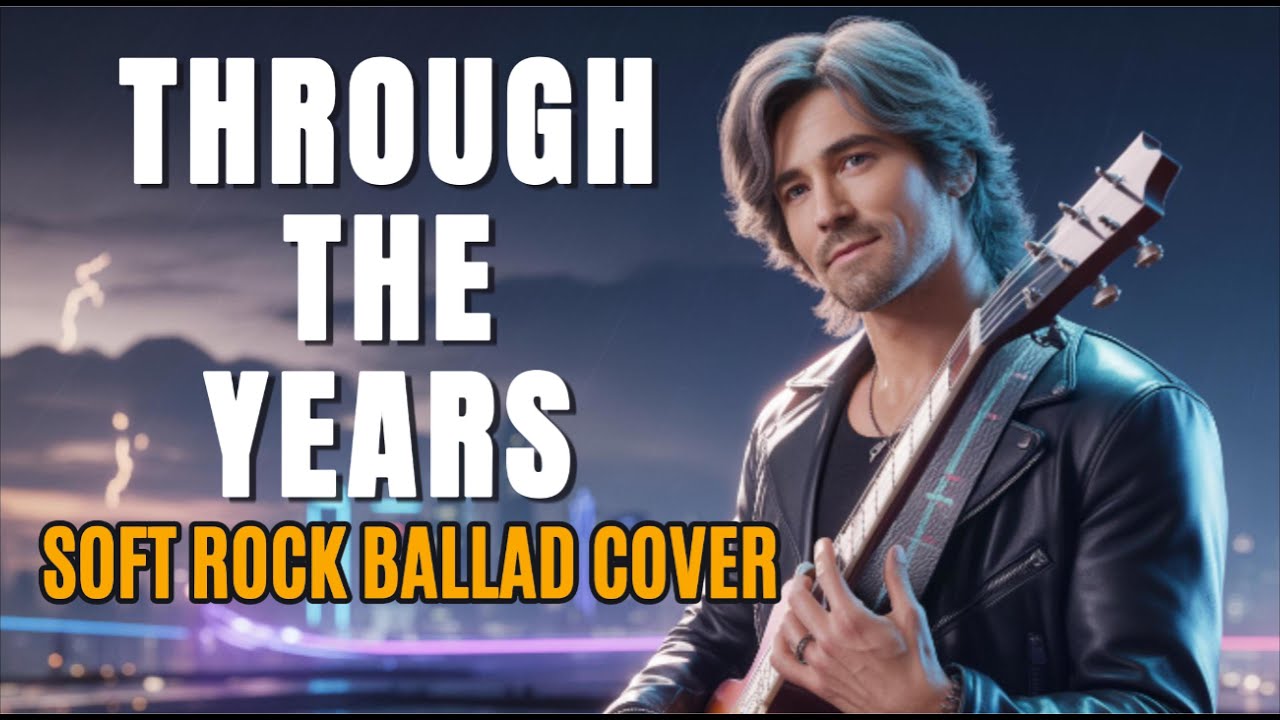 THROUGH THE YEARS - Soft Rock Ballad Cover | 3D Cinematic Love Story | Jamflows Station