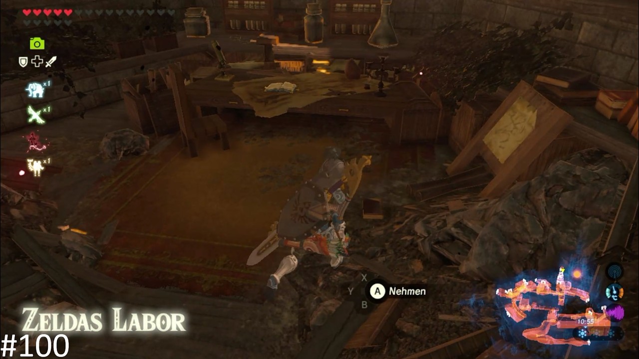 The Legend of Zelda Breath of the Wild Part 100: Schloss Hyrule & Zeldas Labor