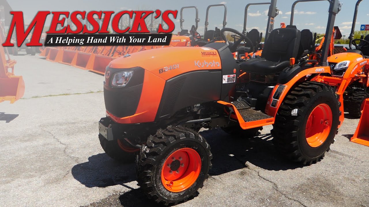 NEW TRACTOR! - Kubota B2401