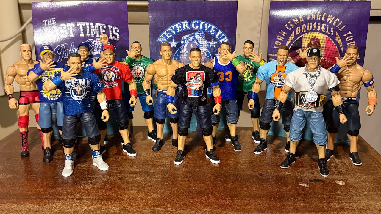 My Top 15 Unboxing & Reviews John Cena Action Figures of 2025 