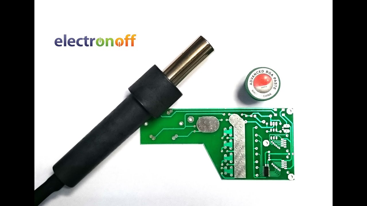 SMD mounting with solder paste &ndash; quick and easy!