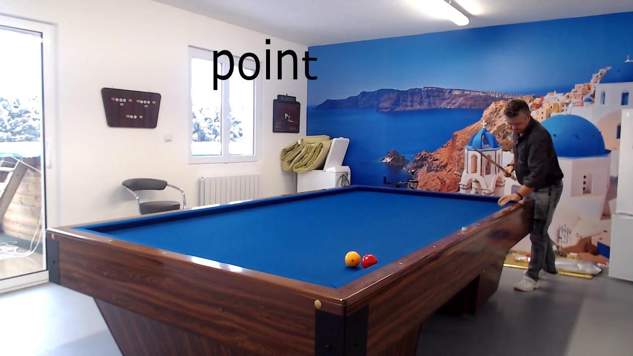 BILLARD 3 BANDES fantaisie