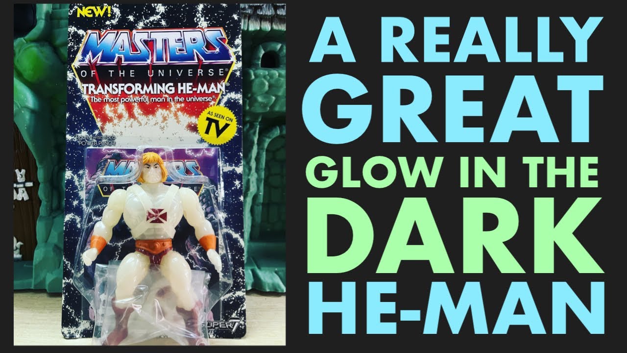 MOTU TRANSFORMING / GLOW IN THE DARK HE-MAN &ndash; Almost A MOTU/ Green Lantern Crossover