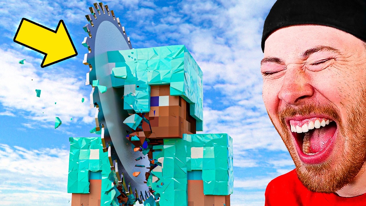 UPGRADING Minecraft Steve Armor Until He SURVIVES?! (Funny Animation)