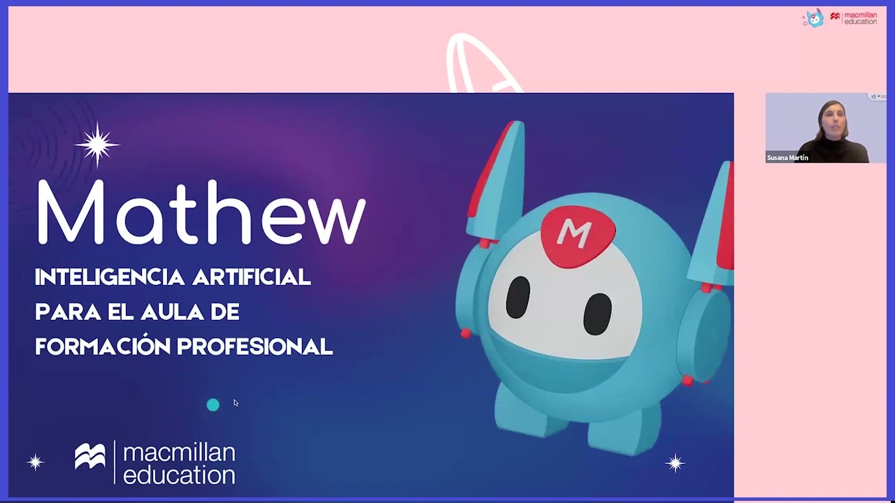 Formación Mathew, la IA para el aula de Formación Profesional Macmillan Education