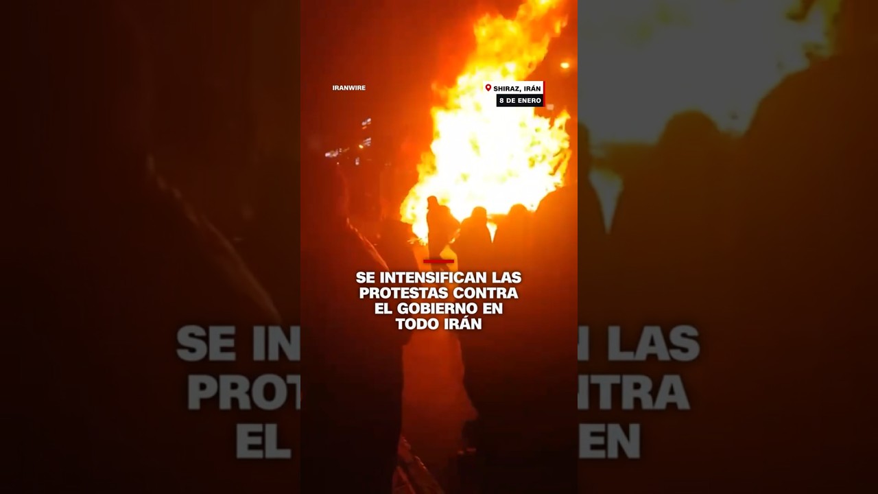 Se intensifican las protestas contra el Gobierno en todo Ir&aacute;n