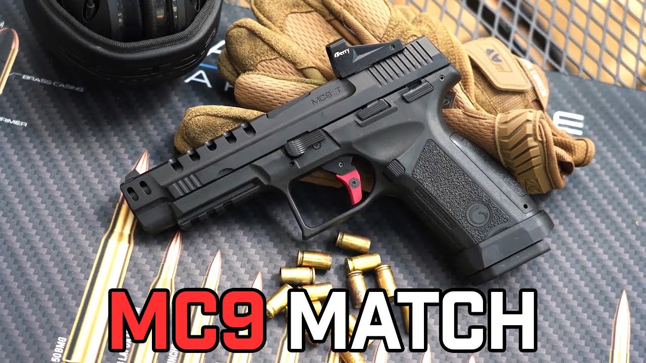 EAA/Girsan MC9 Match Striker Fired 9mm Pistol with Micro Red-Dot Optic