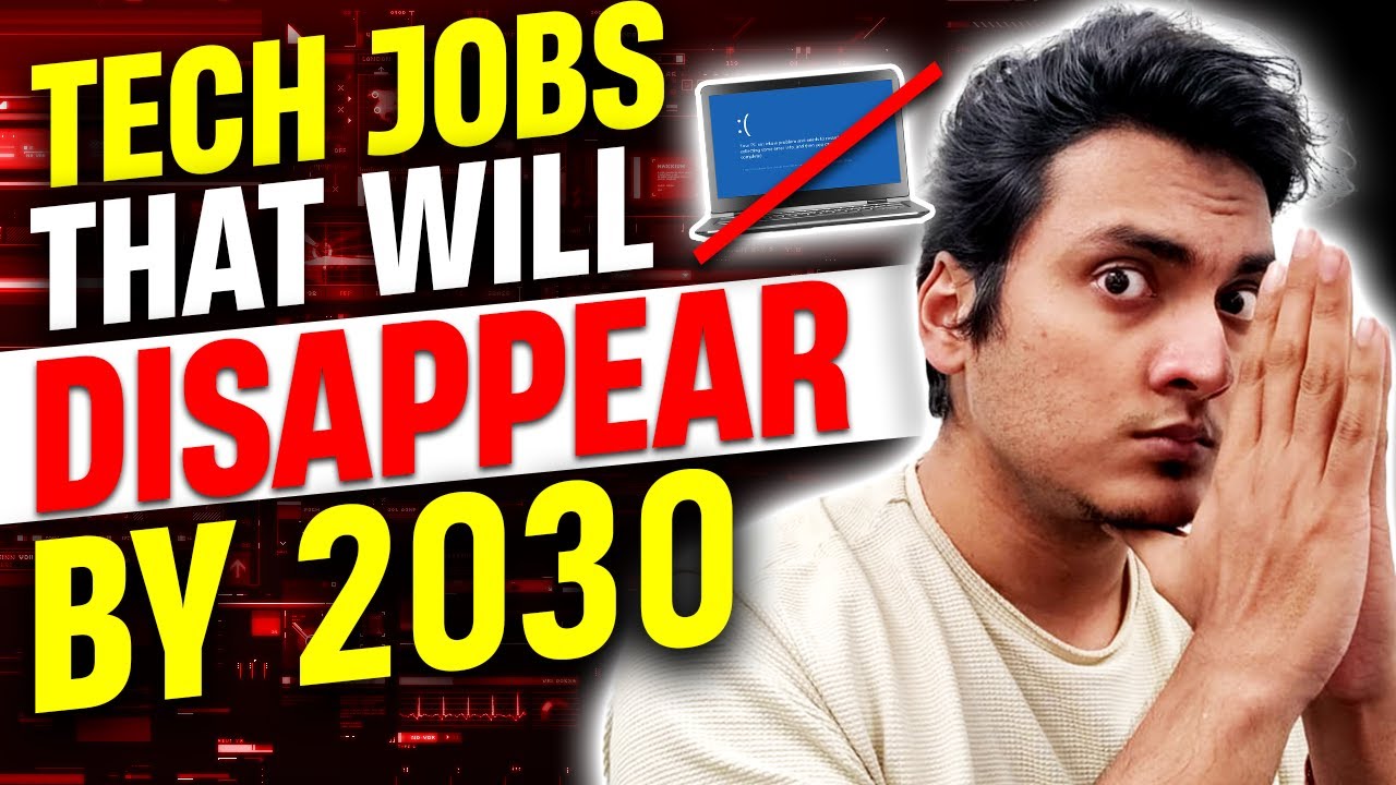 These tech jobs will not exist in the next 10 years | Do not make career choice without watching it!