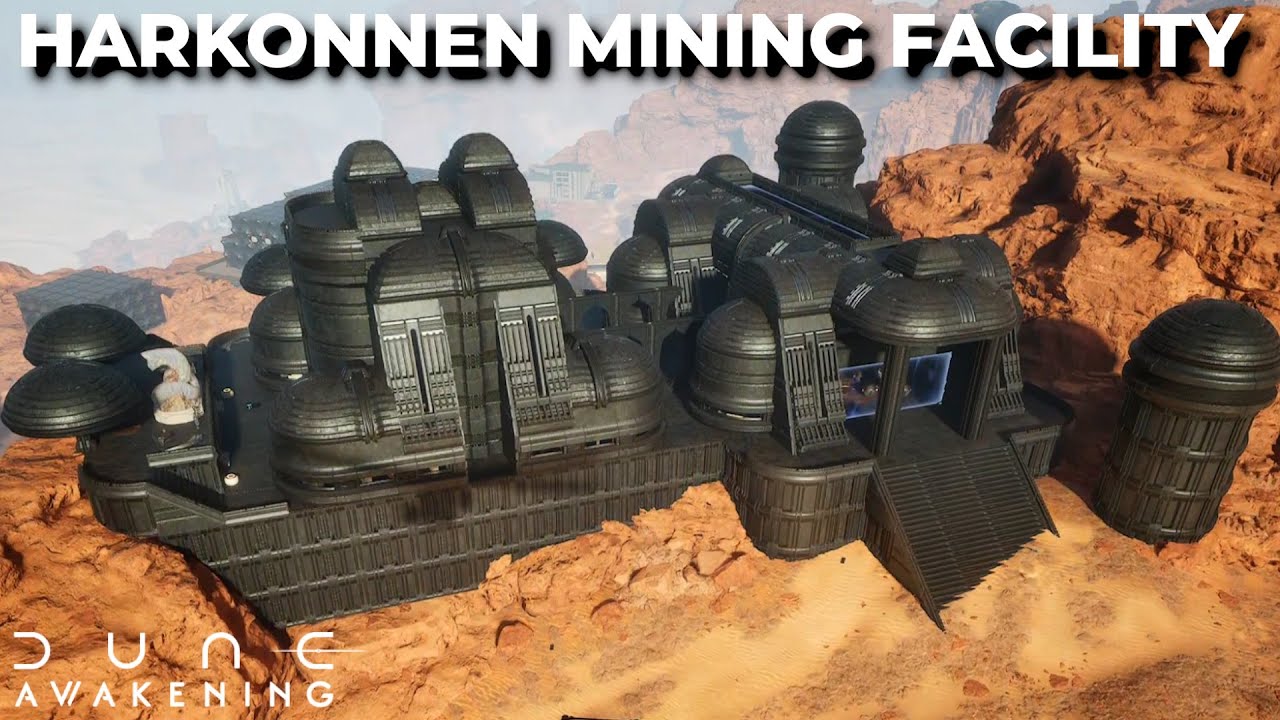 Harkonnen Mining Facility | Dune: Awakening | Speed Build