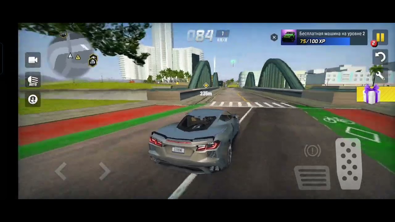 extreme car driving simulator дрифтую, осмотриваю город. 