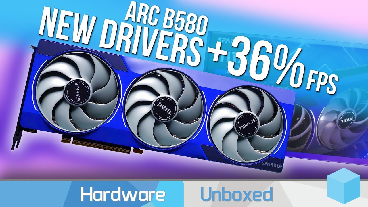 Huge Arc B580 News! Intel Fixes CPU Overhead Problem