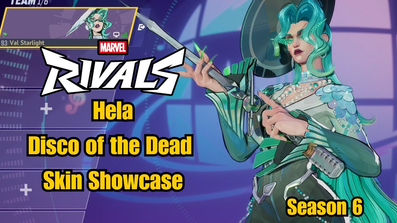 Hela | Disco of the Dead Skin Showcase | Marvel Rivals Gameplay Season 6