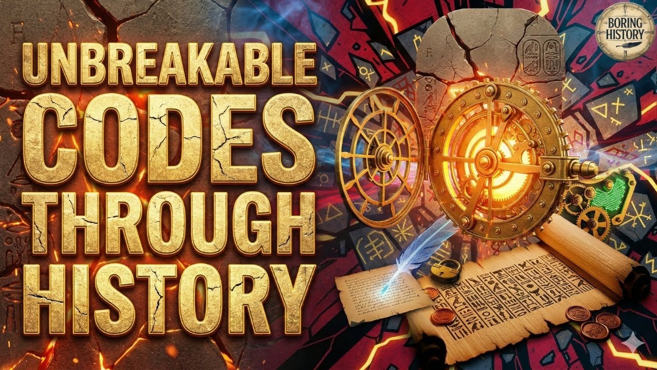 Boring History for Sleep: The Unbreakable Codes That Changed History #codes #cryptography