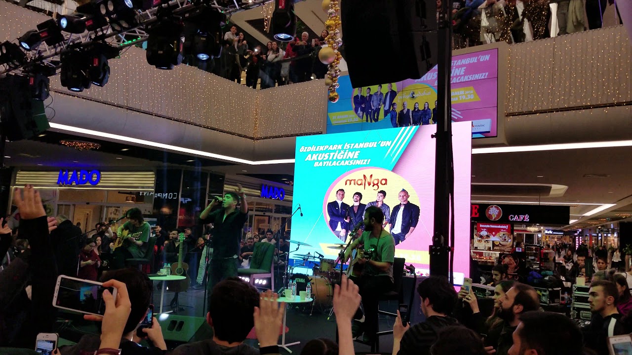 maNga - Bir Kadın Çizeceksin Akustik ~ 22.12.2018 Özdilek Park İstanbul