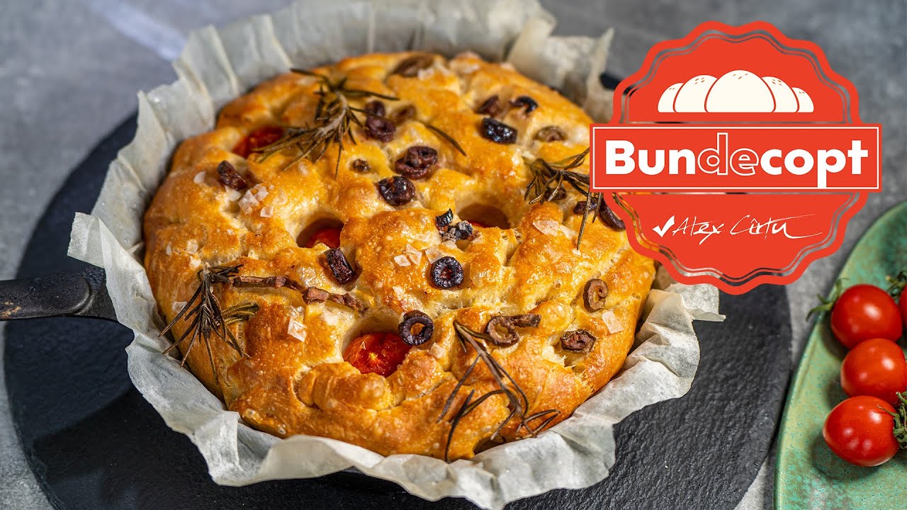 Rețetă Focaccia autentică (invitat Artisan Baker Viviana Mârza)
