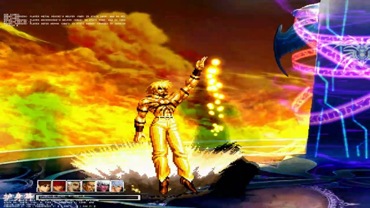 Kof Mugen New Metal Orochi sv Archimonde