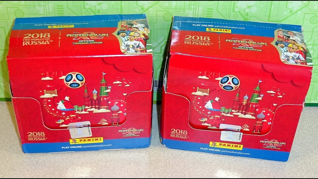 FIFA World Cup RUSSIA 2018 Booster Box 50 Packs Panini TCG Cards Part 2