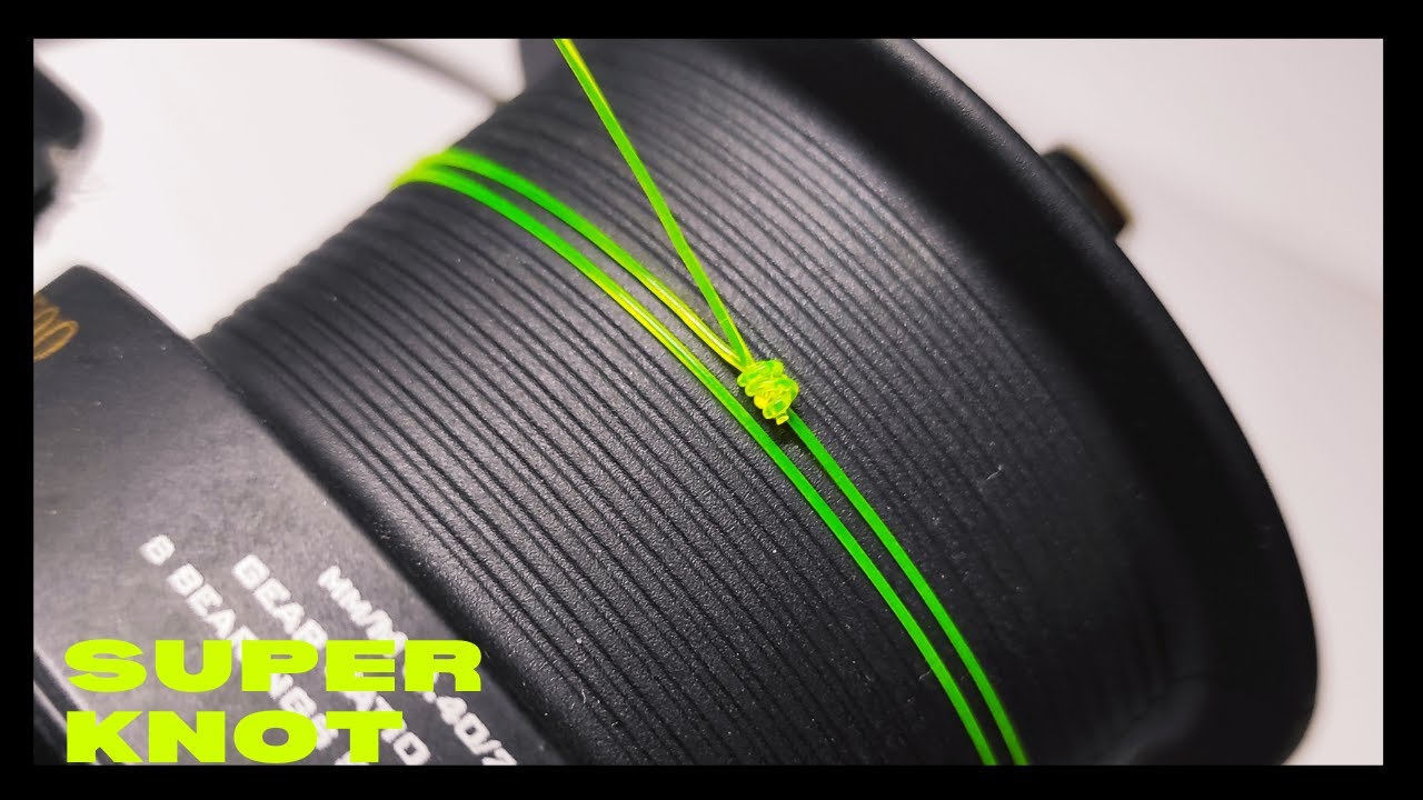WĘZEŁ WĘDKARSKI (Super Knot) Węzeł Który MUSISZ Znać...